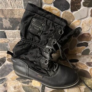 Coach Women's Black Boots 6.5